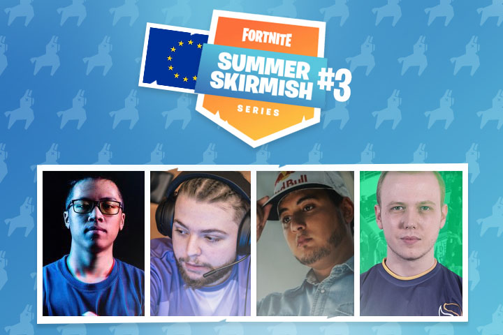 Fortnite Skirmish Series Semaine 3 : Liste des joueurs européens et français présents